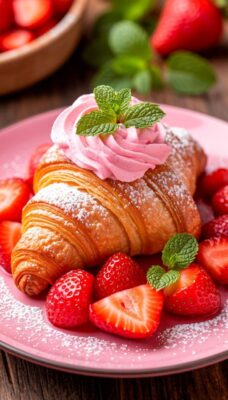 Croissant Strawberry